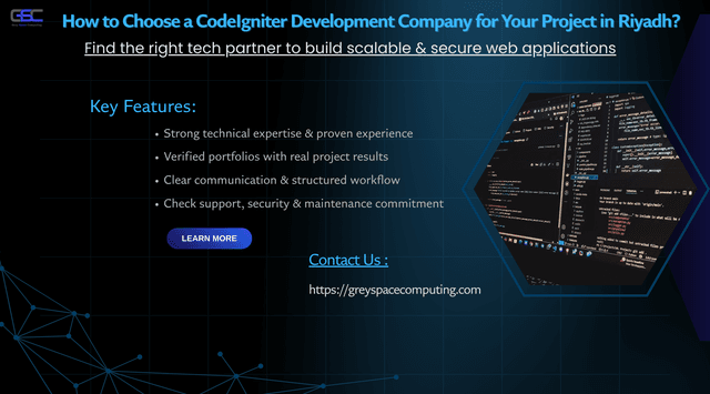 How to Choose a CodeIgniter Development Company for Your Project in Riyadh?